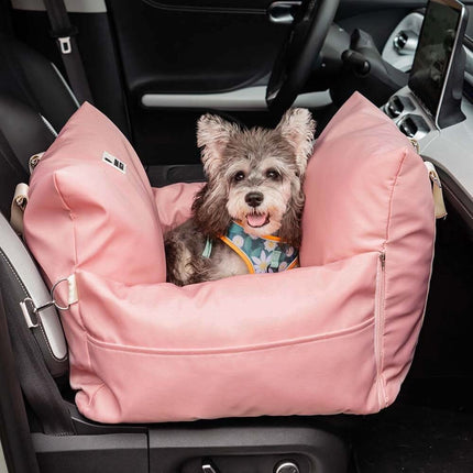 Comfort Pet | Dog Seat Bed with Adjustable Safety Belts & Non-Slip Base | Ideal for Travel and Home Use 14