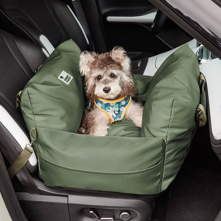 Comfort Pet | Dog Seat Bed with Adjustable Safety Belts & Non-Slip Base | Ideal for Travel and Home Use 24