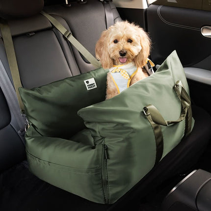 Comfort Pet | Dog Seat Bed with Adjustable Safety Belts & Non-Slip Base | Ideal for Travel and Home Use 25