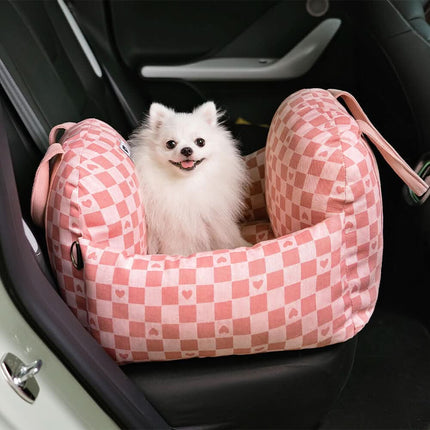 Comfort Pet | Dog Seat Bed with Adjustable Safety Belts & Non-Slip Base | Ideal for Travel and Home Use 28