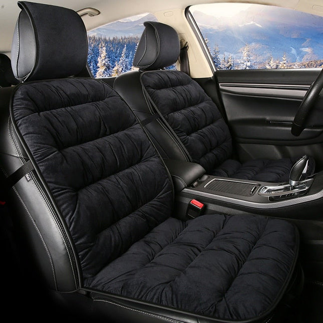 Comfort Plus | Cushioned Car Seat Cover with Soft Elastic Fabric | Enhanced Comfort for Long Drives 0