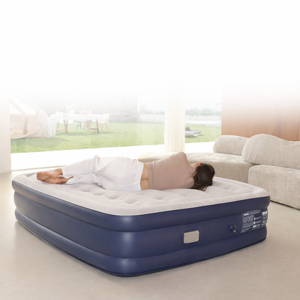 Comfort Rest | Self-Inflating Air Mattress with Built-in Pump | Double Thick Design for Comfortable Camping Sleep 2