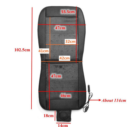 Comfort Ride | Cooling Air Seat Cushion with Fan Blowing Technology | Versatile Solution for Hot Weather 4