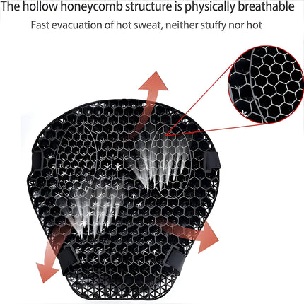 Comfort Ride | Gel Motorcycle Seat Cushion with Shock Absorption | Breathable Design for Long-Distance Travel 5