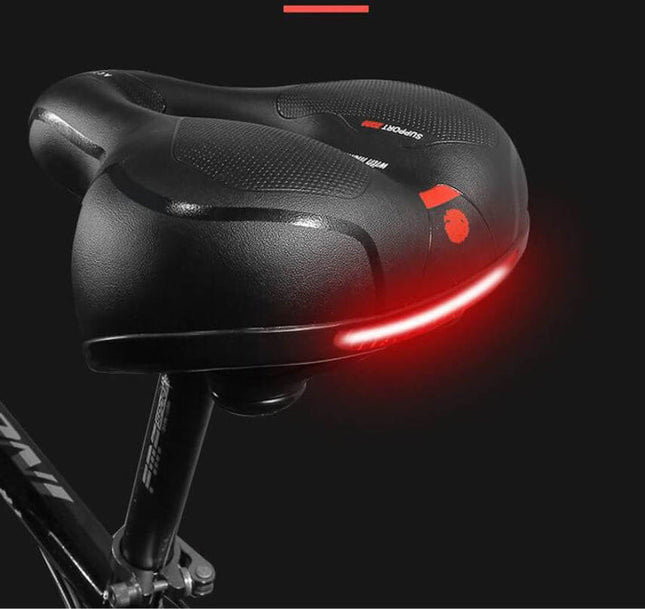 Comfort Ride | Shock Absorbing Bike Seat Cushion with Ergonomic Design | Pain Relief for Long-Distance Cycling 1