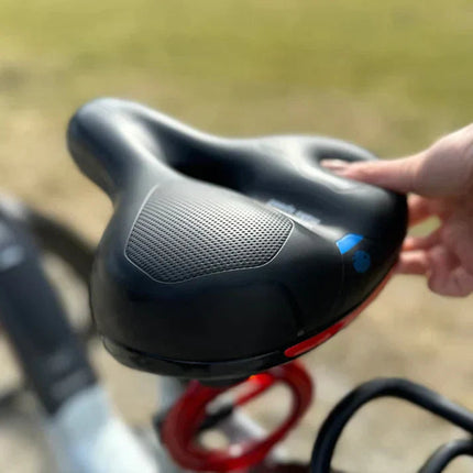 Comfort Ride | Shock Absorbing Bike Seat Cushion with Ergonomic Design | Pain Relief for Long-Distance Cycling 4