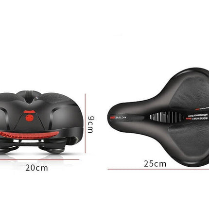 Comfort Ride | Shock Absorbing Bike Seat Cushion with Ergonomic Design | Pain Relief for Long-Distance Cycling 8
