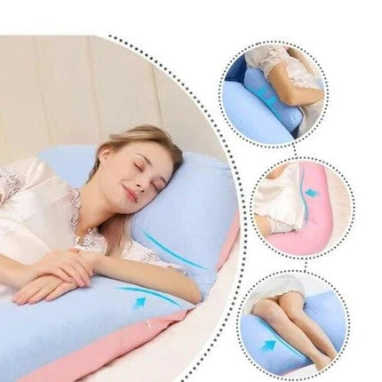 Comfort Series | Sleep Pillow with Adjustable Loft & U-Shape Design | Ideal Side Sleeper Pillow for Neck Pain Relief 2