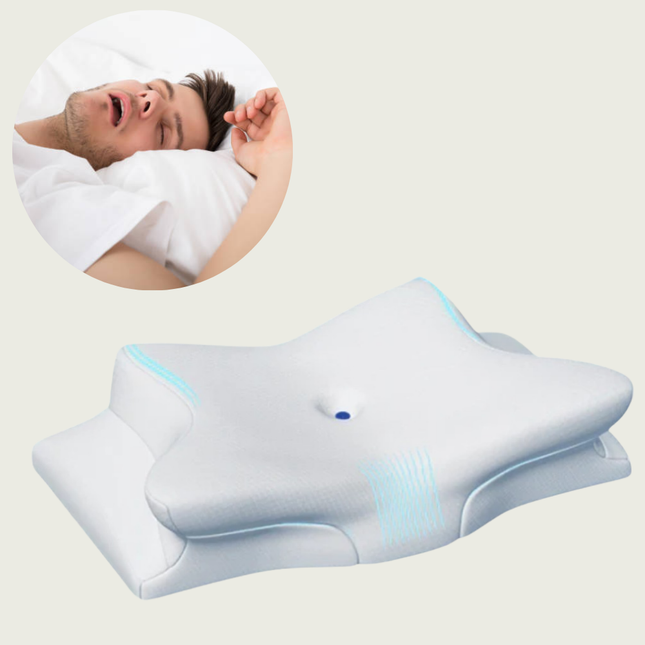 Comfort Sleep | Anti-Snore Memory Foam Pillow with Ergonomic Design | Breathable Support for Restful Nights 0