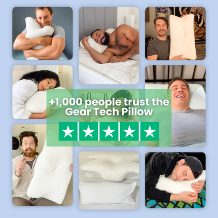 Comfort Sleep | Anti-Snore Memory Foam Pillow with Ergonomic Design | Breathable Support for Restful Nights 3