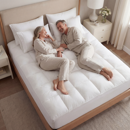Comfort Sleep | Cooling Mattress Topper with 1000GSM Softness | Breathable Design for Enhanced Sleep Quality 1