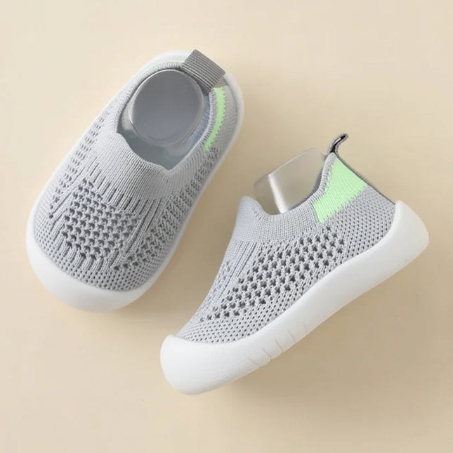 Comfort Step | Kids Sneakers with Breathable Mesh & Non-Slip Sole | Lightweight Slip-On Shoes for Active Play 0