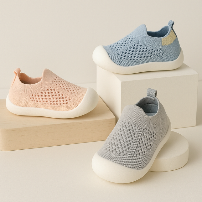 Comfort Step | Kids Sneakers with Breathable Mesh & Non-Slip Sole | Lightweight Slip-On Shoes for Active Play 1