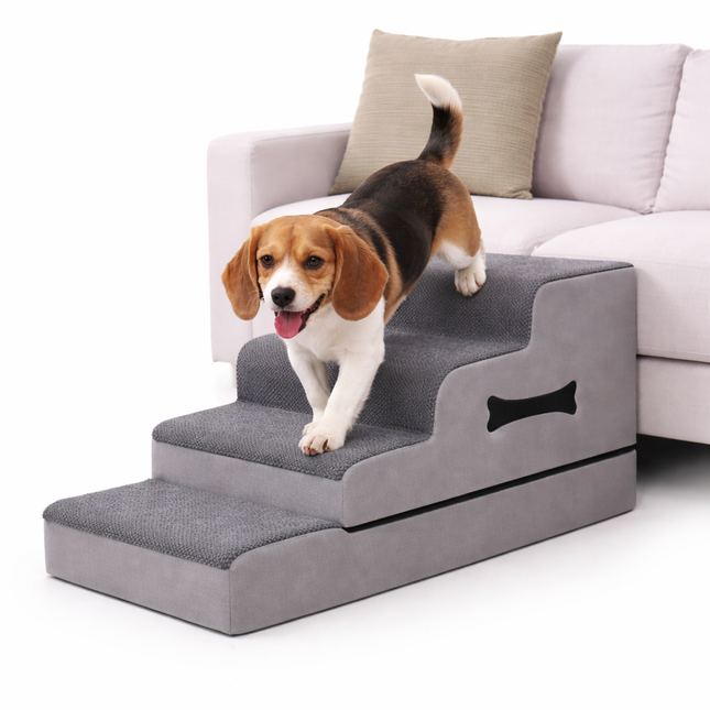 Comfort Steps | Dog Stairs for Bed with Gentle Ramp Design | Non-Slip Pet Steps for Joint Support 1
