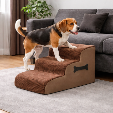 Comfort Steps | Dog Stairs for Bed with Gentle Ramp Design | Non-Slip Pet Steps for Joint Support 2