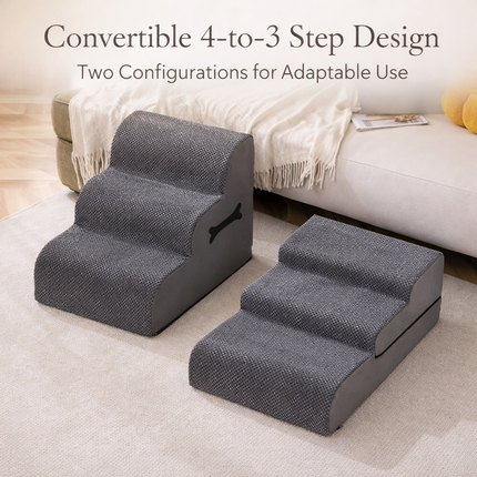 Comfort Steps | Dog Stairs for Bed with Gentle Ramp Design | Non-Slip Pet Steps for Joint Support 6