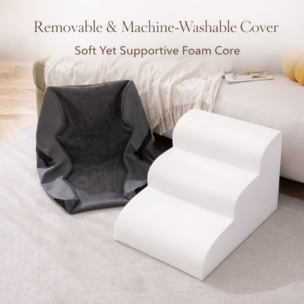 Comfort Steps | Dog Stairs for Bed with Gentle Ramp Design | Non-Slip Pet Steps for Joint Support 8