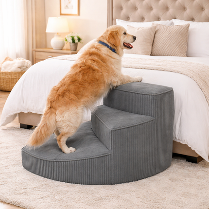 Comfort Steps | Orthopedic Dog Stairs for Bed with Non-Slip Foam Design | Space-Saving Solution for Pet Mobility 5