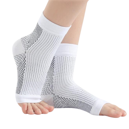 Comfort Support | Open-Toe Compression Socks for Neuropathy with Breathable Design | Gentle Compression for Improved Circulation 0