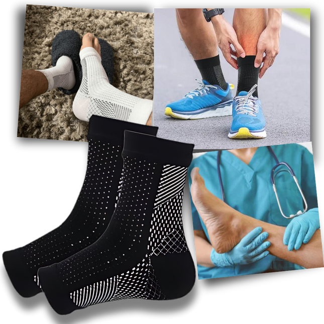 Comfort Support | Open-Toe Compression Socks for Neuropathy with Breathable Design | Gentle Compression for Improved Circulation 1