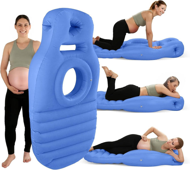 Comfort Support | Stomach Sleeper Pregnancy Pillow with Adjustable Firmness | Versatile Design for Restful Sleep 0