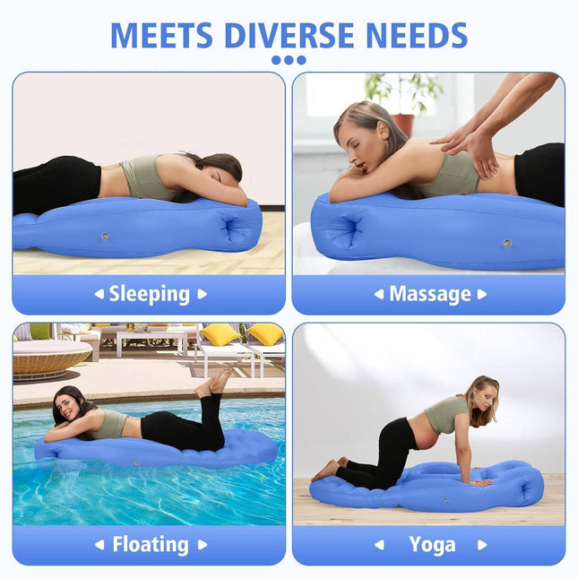 Comfort Support | Stomach Sleeper Pregnancy Pillow with Adjustable Firmness | Versatile Design for Restful Sleep 1