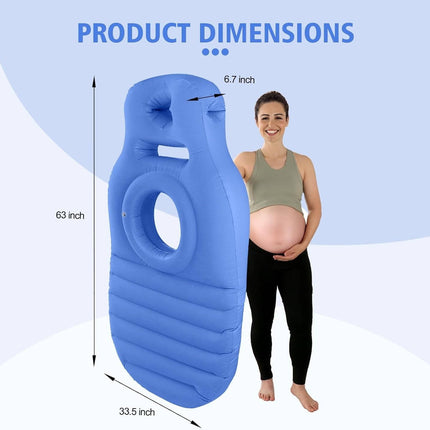 Comfort Support | Stomach Sleeper Pregnancy Pillow with Adjustable Firmness | Versatile Design for Restful Sleep 3