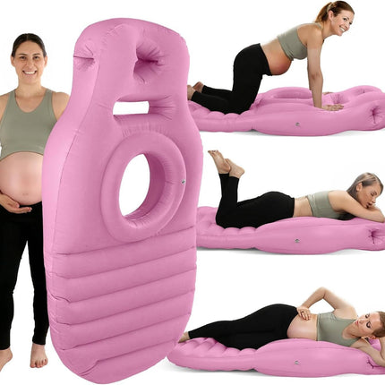 Comfort Support | Stomach Sleeper Pregnancy Pillow with Adjustable Firmness | Versatile Design for Restful Sleep 4