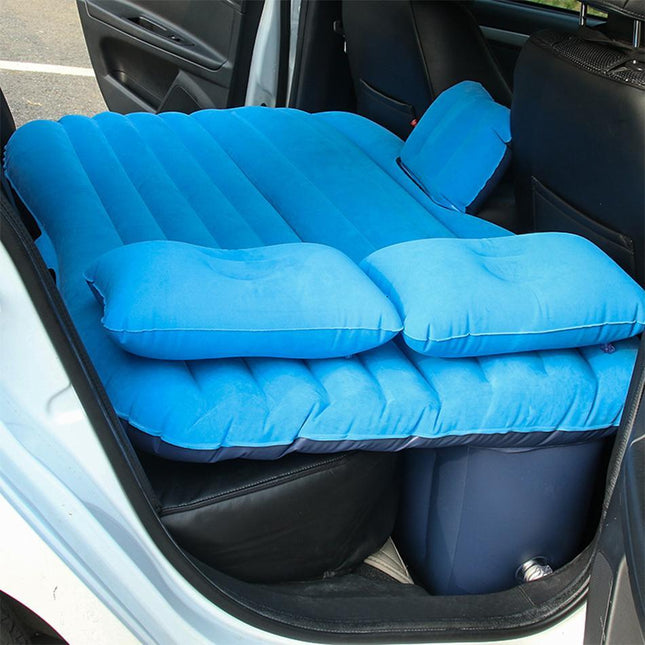 Comfort Travel | Car Air Mattress with Electric Pump & Foldable Design | Inflatable Bed for Camping and Road Trips 0