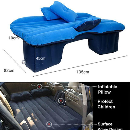 Comfort Travel | Inflatable Car Bed with T-Support & Pillows | Perfect for Road Trips and Camping 3
