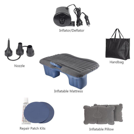 Comfort Travel | Inflatable Car Bed with T-Support & Pillows | Perfect for Road Trips and Camping 8