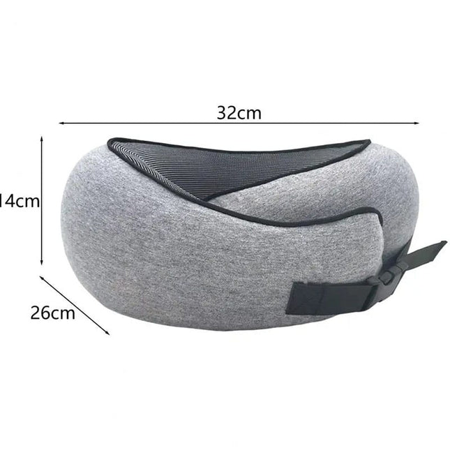 Comfort Travel | Neck Support Pillow with 360° Memory Foam Design | Portable Travel Solution for Ultimate Relaxation 1
