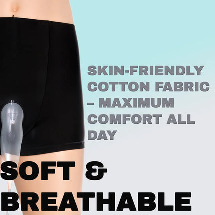 Comfort Wear | Men's Pants with Built-in Silicone Funnel | Discreet Relief for On-the-Go Convenience 2