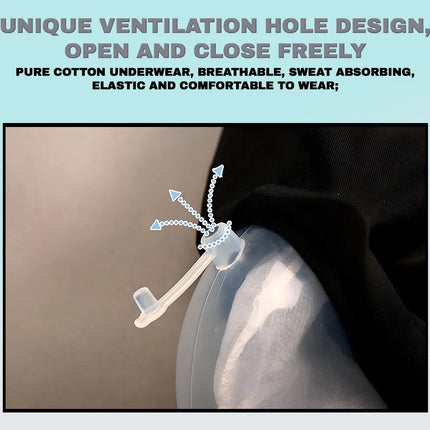 Comfort Wear | Men's Pants with Built-in Silicone Funnel | Discreet Relief for On-the-Go Convenience 4