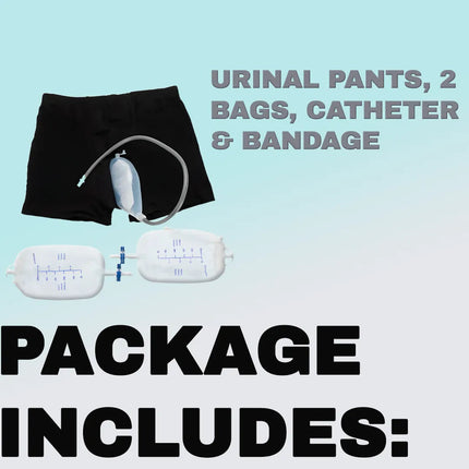 Comfort Wear | Men's Pants with Built-in Silicone Funnel | Discreet Relief for On-the-Go Convenience 7