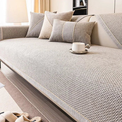 Comfort Weave | Sofa Cover with Non-Slip Backing & Custom Fit | All-Season Protection for Ultimate Comfort 5