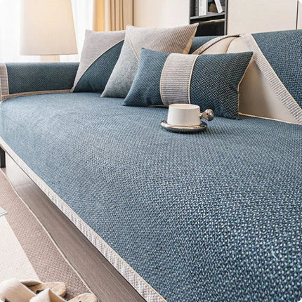 Comfort Weave | Sofa Cover with Non-Slip Backing & Custom Fit | All-Season Protection for Ultimate Comfort 6