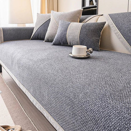 Comfort Weave | Sofa Cover with Non-Slip Backing & Custom Fit | All-Season Protection for Ultimate Comfort 9