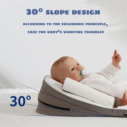 Comfort Wedge Pillow | Newborn Bed Wedge with Memory Foam Support | Ideal for Reflux Relief 3