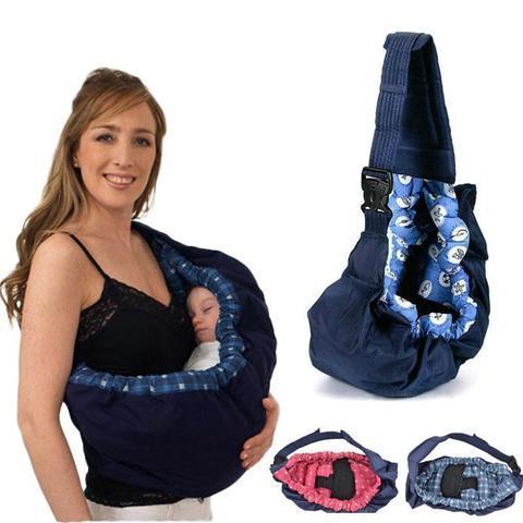 Comfort Wrap | Adjustable Baby Carrier for Newborns with Ergonomic Support | Soft Fabric for Hands-Free Bonding 1