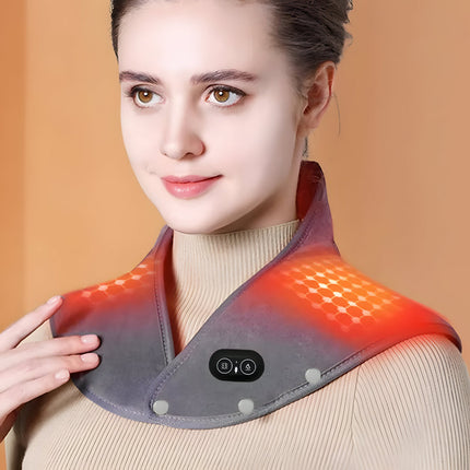 Comfort Wrap | Electric Neck Heating Pad with Vibration Massage | Versatile Relief for Neck and Shoulders 4