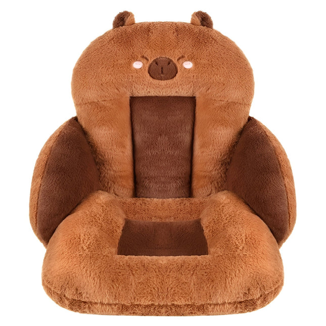 ComfortaBowlifte | Cartoon Design Car Seat Cushion with Thick Padding | Stylish Support for Home, Office, and Car 0