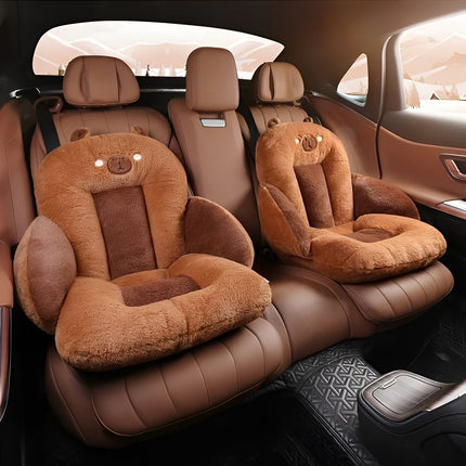 ComfortaBowlifte | Cartoon Design Car Seat Cushion with Thick Padding | Stylish Support for Home, Office, and Car 2
