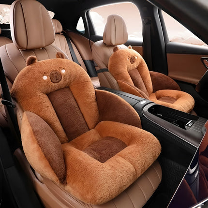 ComfortaBowlifte | Cartoon Design Car Seat Cushion with Thick Padding | Stylish Support for Home, Office, and Car 4