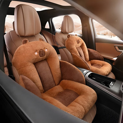 ComfortaBowlifte | Cartoon Design Car Seat Cushion with Thick Padding | Stylish Support for Home, Office, and Car 5