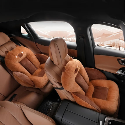 ComfortaBowlifte | Cartoon Design Car Seat Cushion with Thick Padding | Stylish Support for Home, Office, and Car 6