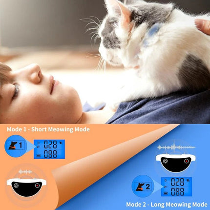 Comfortable Cat Training Collar with Sound & Vibration Alerts for Calm Behavior 3