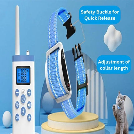 Comfortable Cat Training Collar with Sound & Vibration Alerts for Calm Behavior 6
