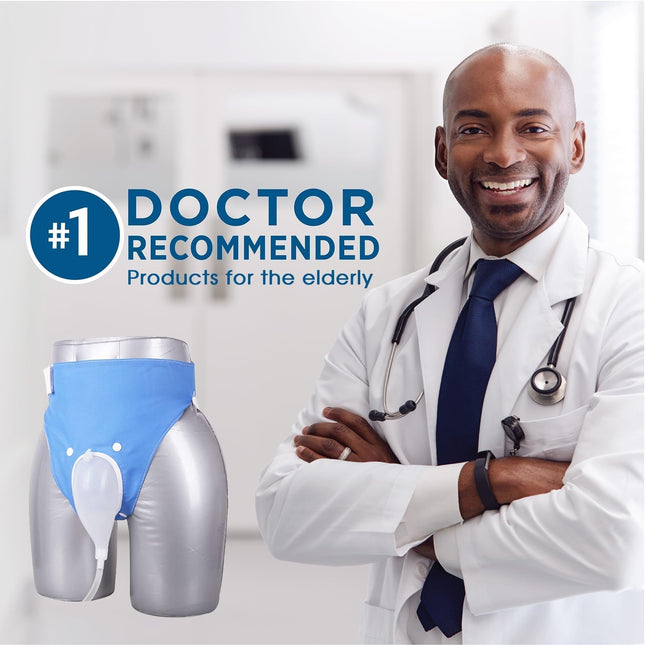 Comfortable Mobility | Hands-Free Portable Urine Collection Bag with Adjustable Waist Belt | Ideal for Active Lifestyles 0