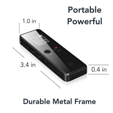 Compact Audio Recorder | Handheld Device with Voice Activation & 35-Hour Battery Life | Ideal for Lectures and Interviews 2